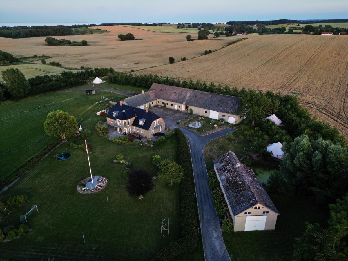 Hesselgaard Glamping Hotel Dalby ภายนอก รูปภาพ