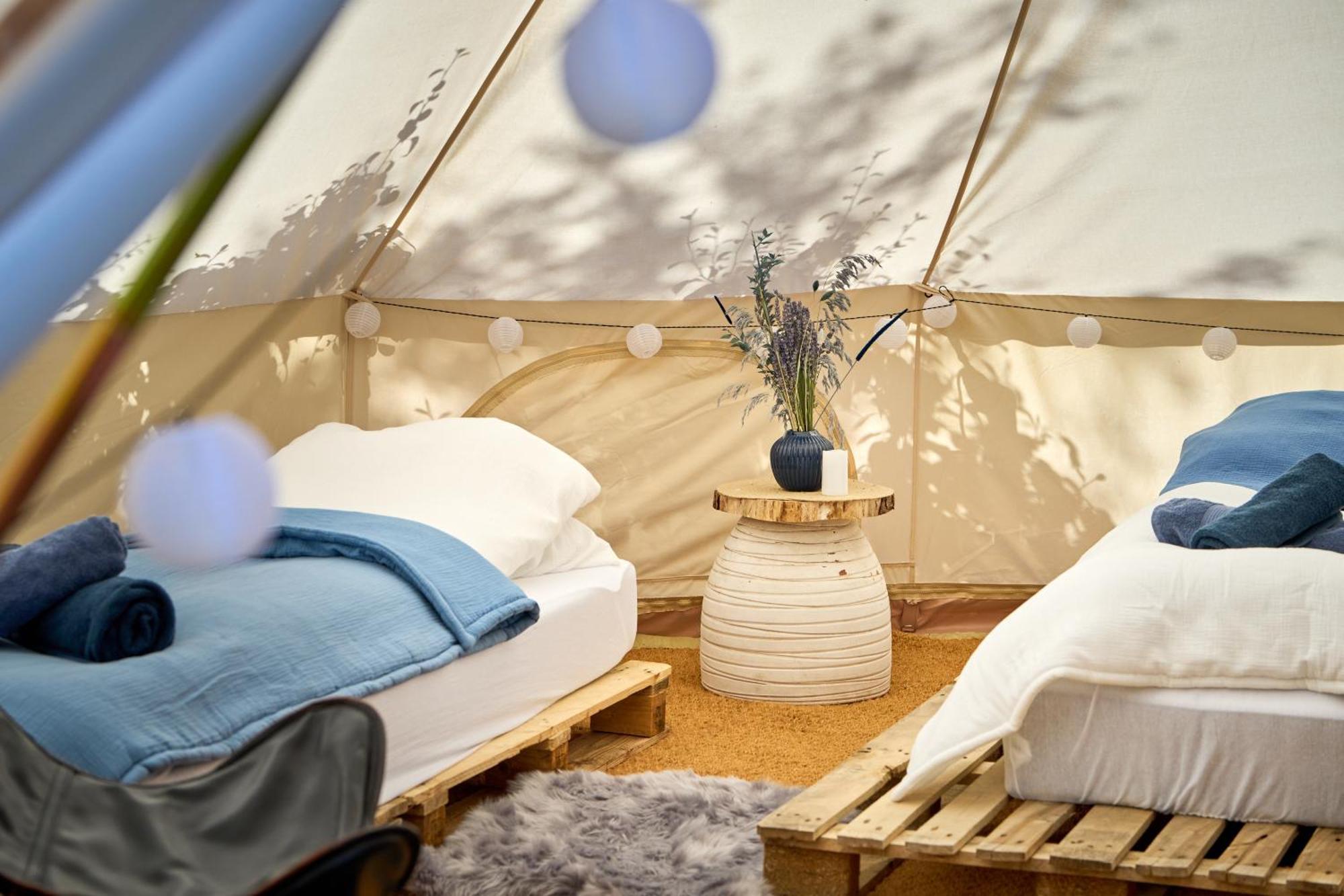 Hesselgaard Glamping Hotel Dalby ภายนอก รูปภาพ