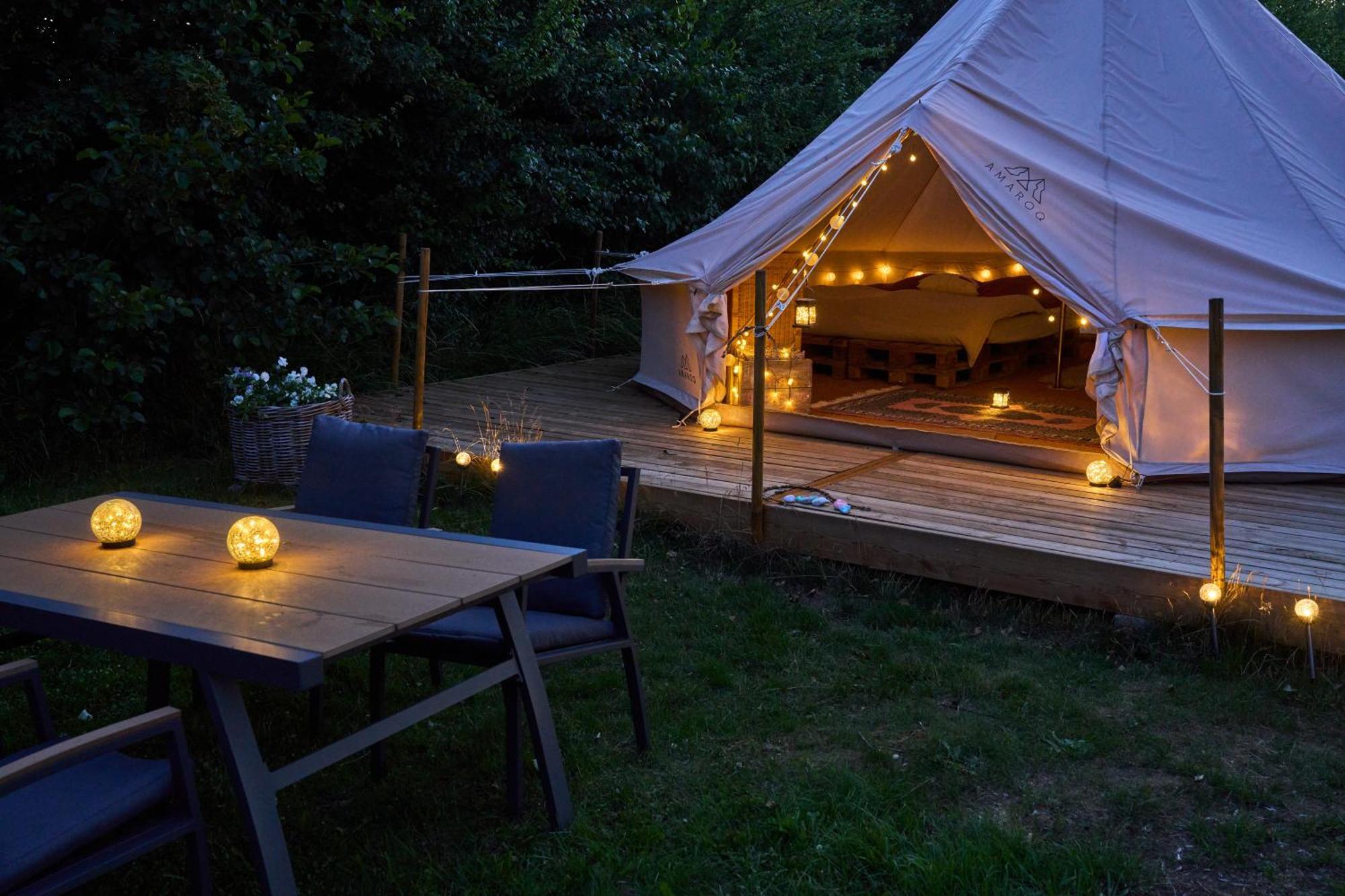 Hesselgaard Glamping Hotel Dalby ภายนอก รูปภาพ