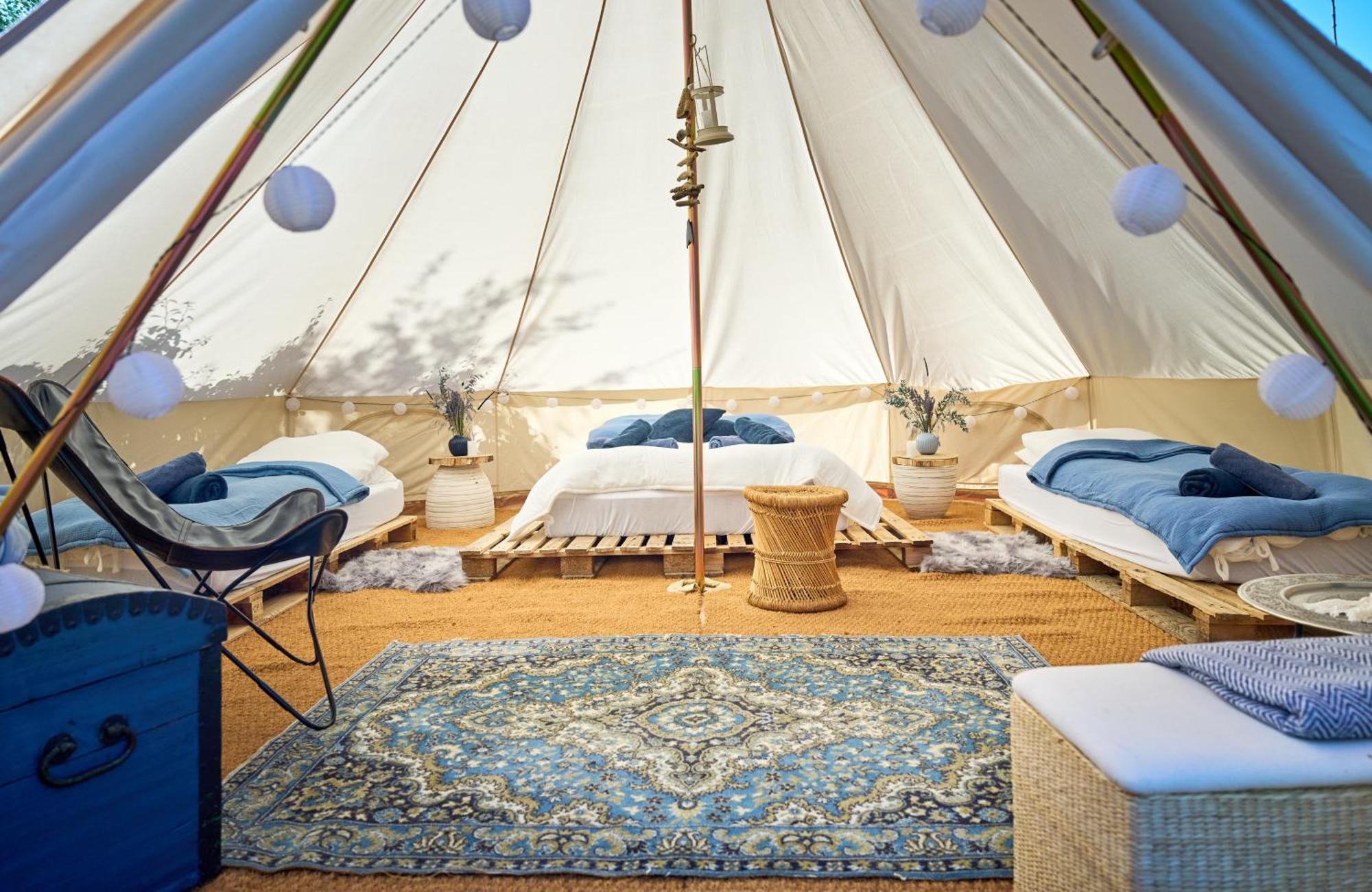 Hesselgaard Glamping Hotel Dalby ภายนอก รูปภาพ