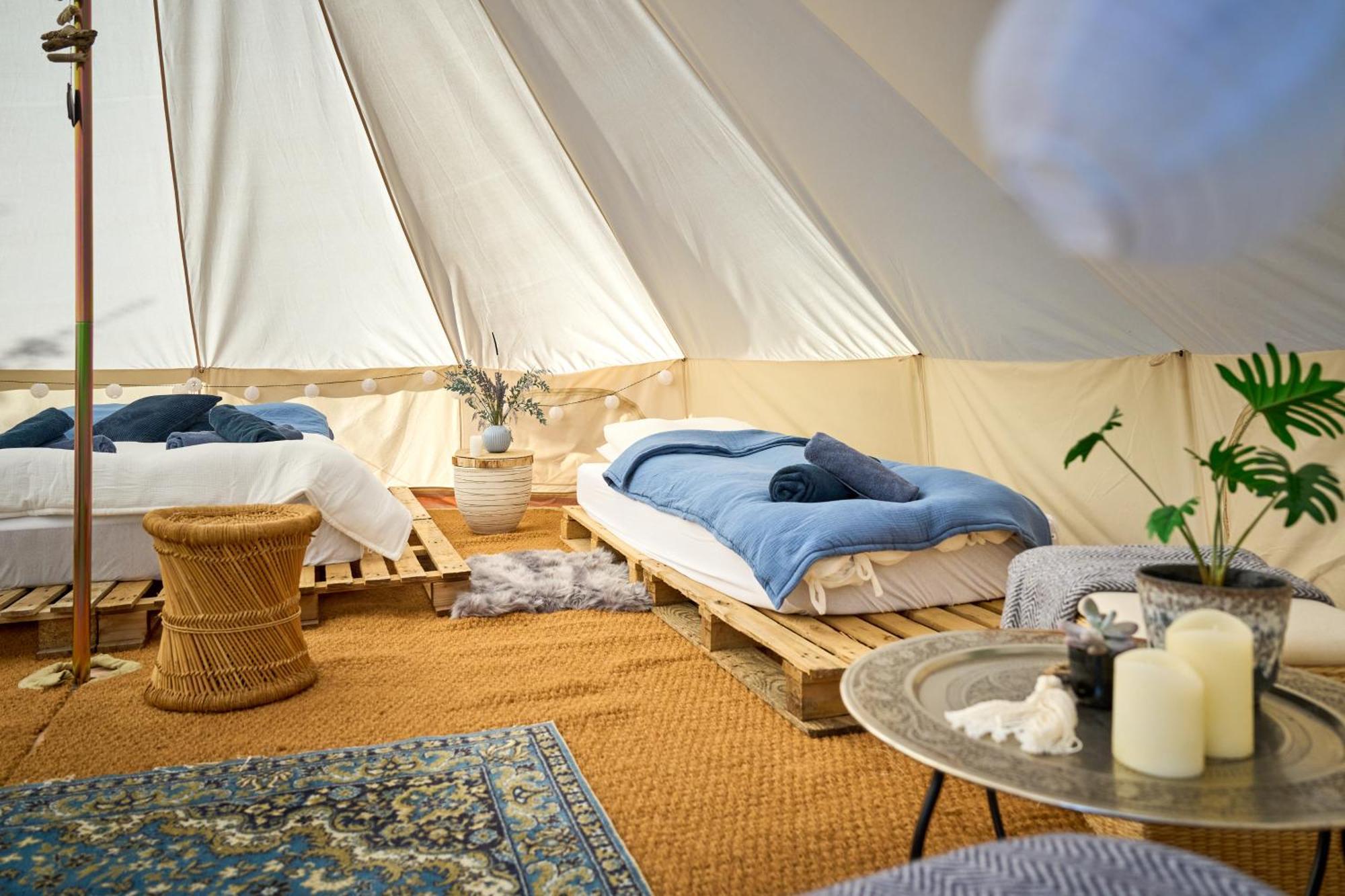 Hesselgaard Glamping Hotel Dalby ภายนอก รูปภาพ