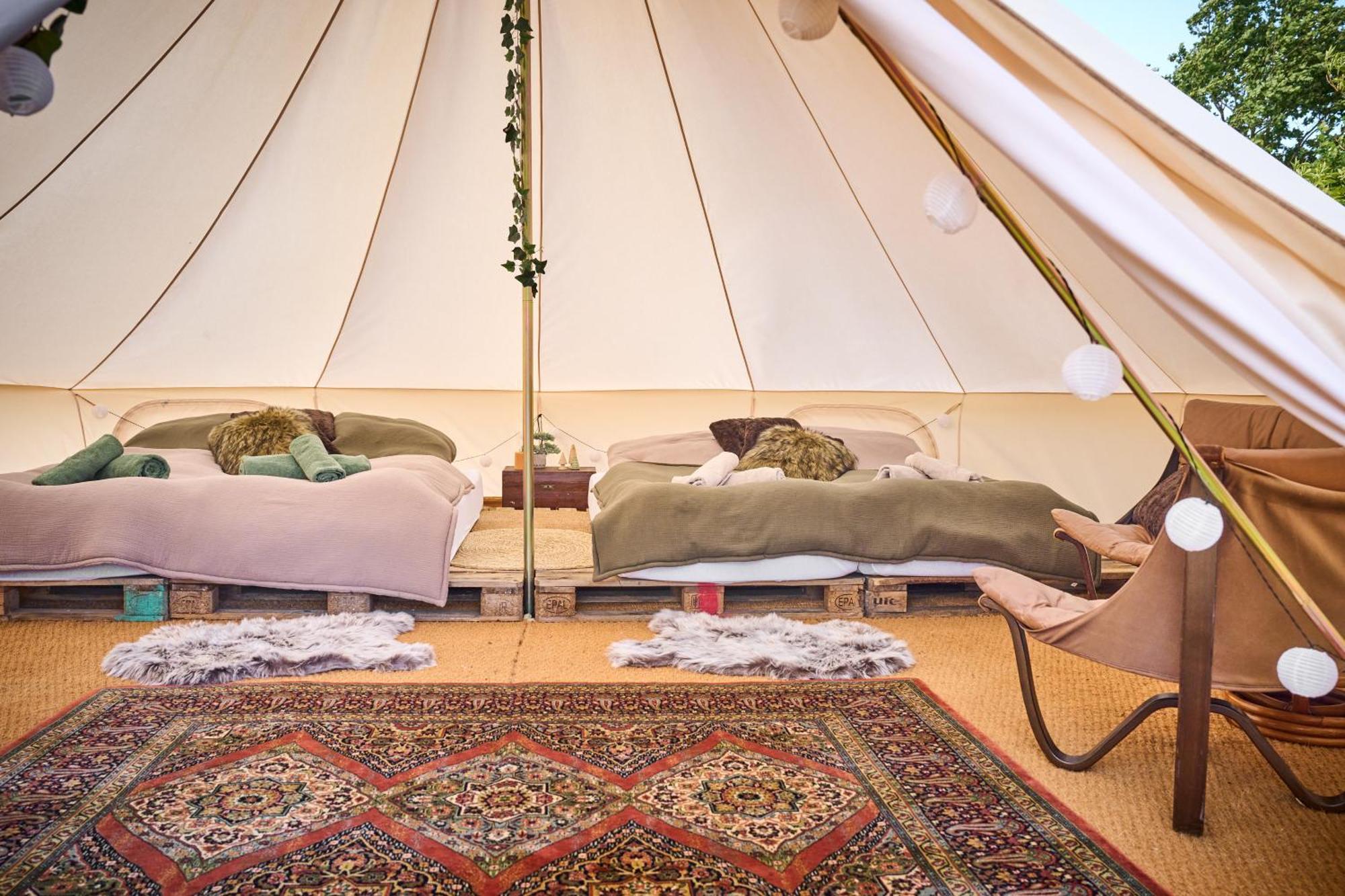 Hesselgaard Glamping Hotel Dalby ภายนอก รูปภาพ