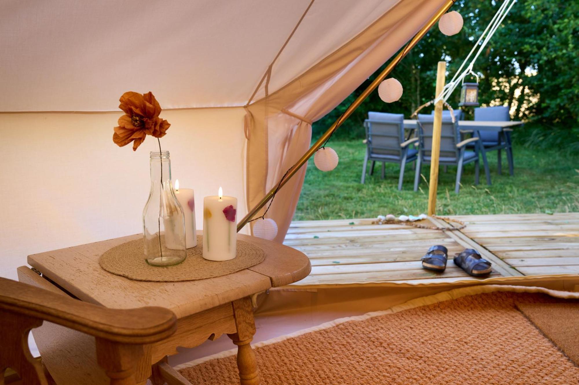Hesselgaard Glamping Hotel Dalby ภายนอก รูปภาพ