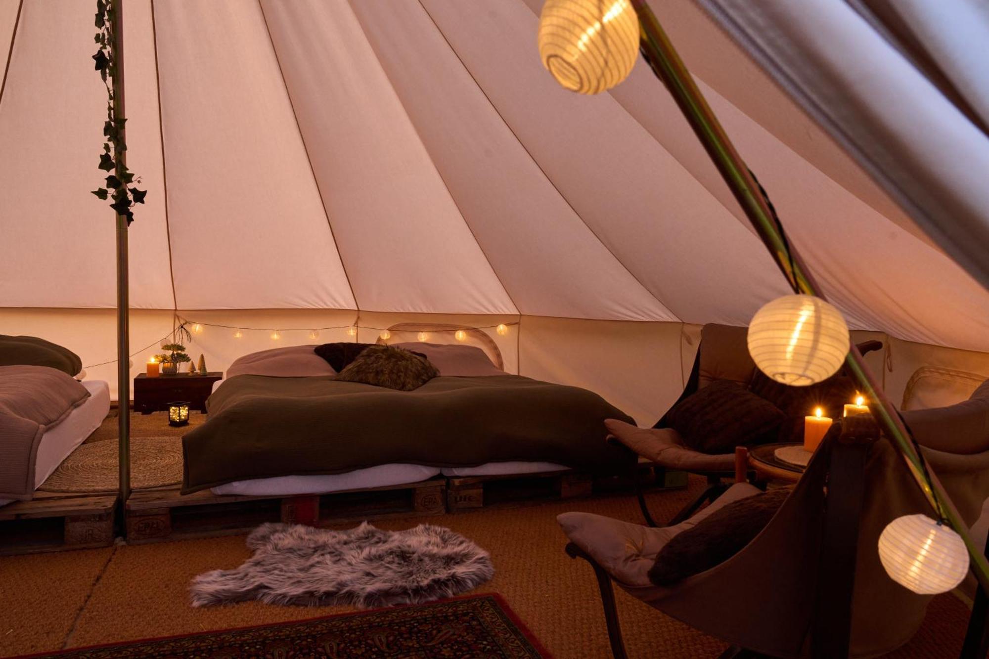 Hesselgaard Glamping Hotel Dalby ภายนอก รูปภาพ