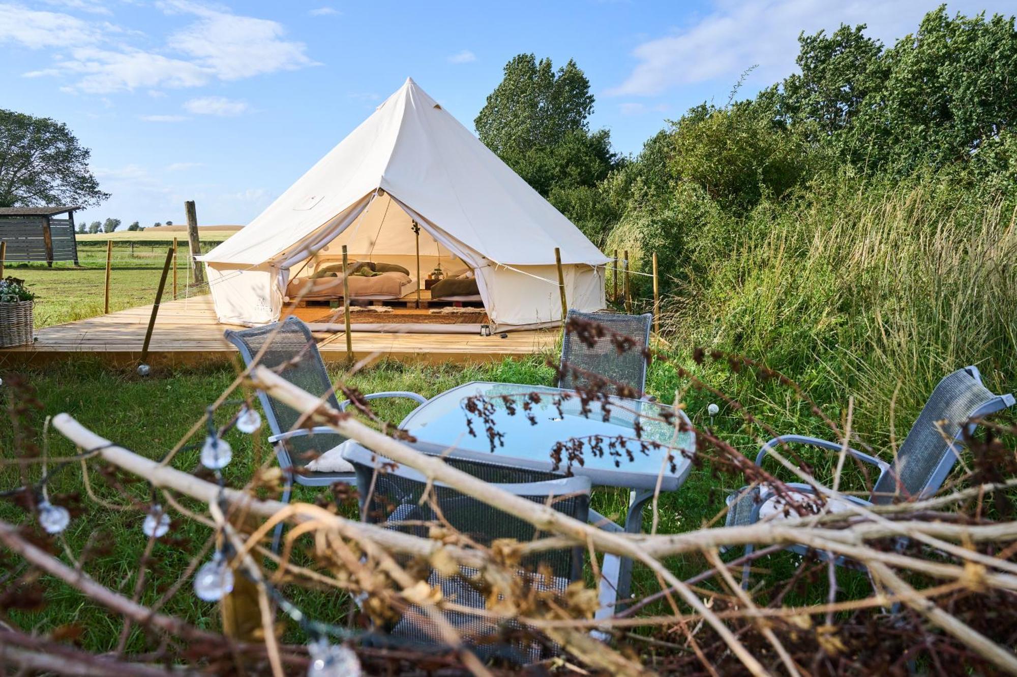 Hesselgaard Glamping Hotel Dalby ภายนอก รูปภาพ