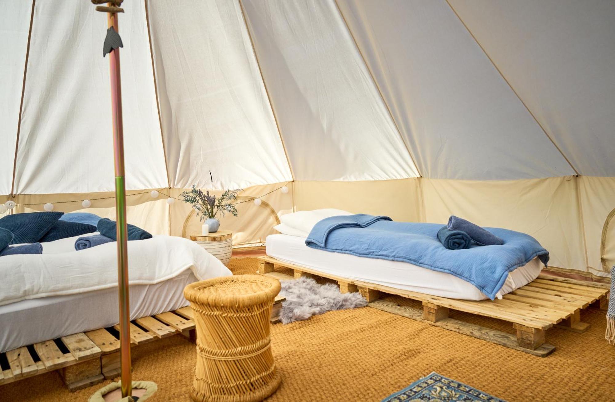 Hesselgaard Glamping Hotel Dalby ภายนอก รูปภาพ