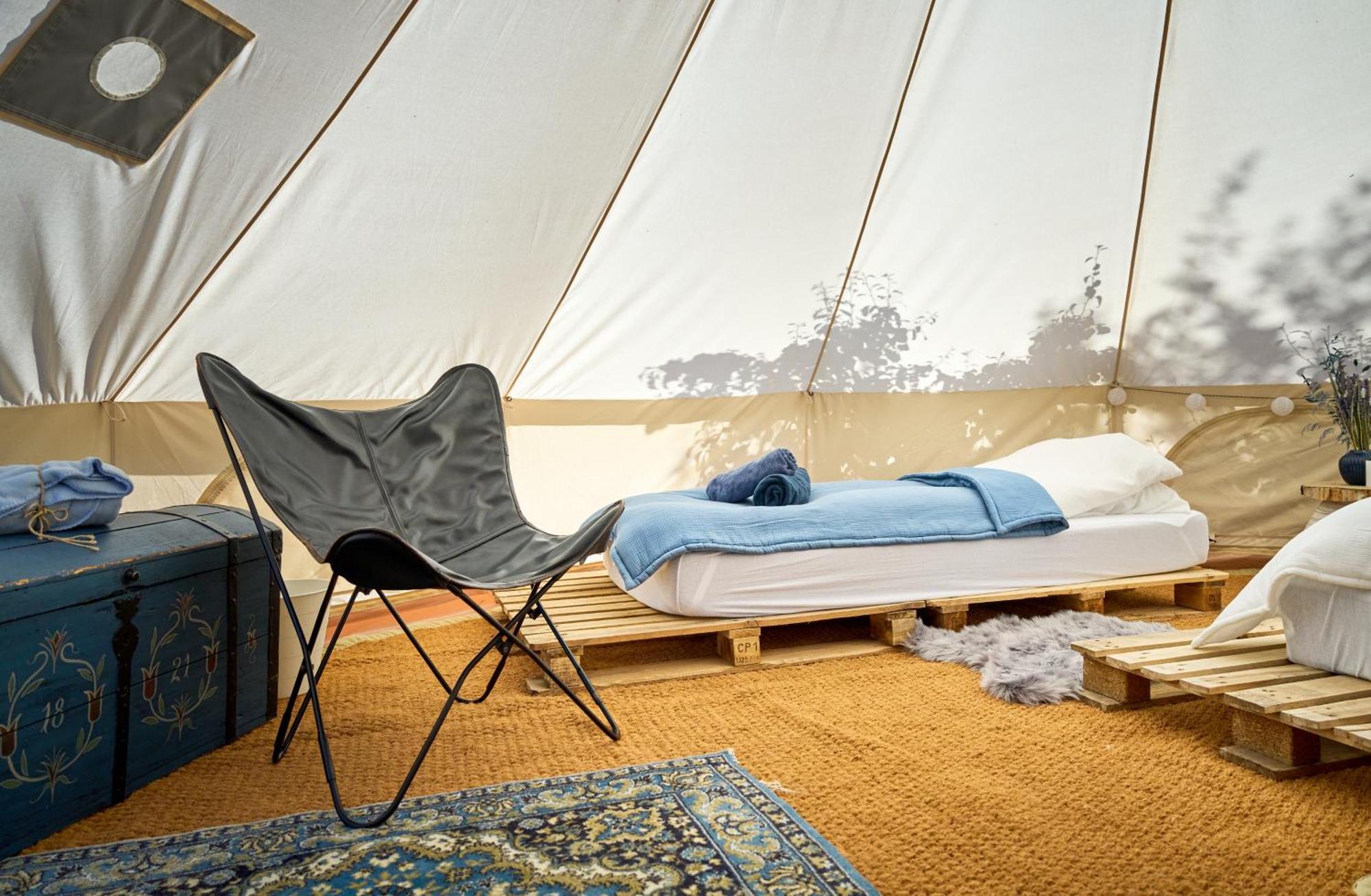 Hesselgaard Glamping Hotel Dalby ภายนอก รูปภาพ