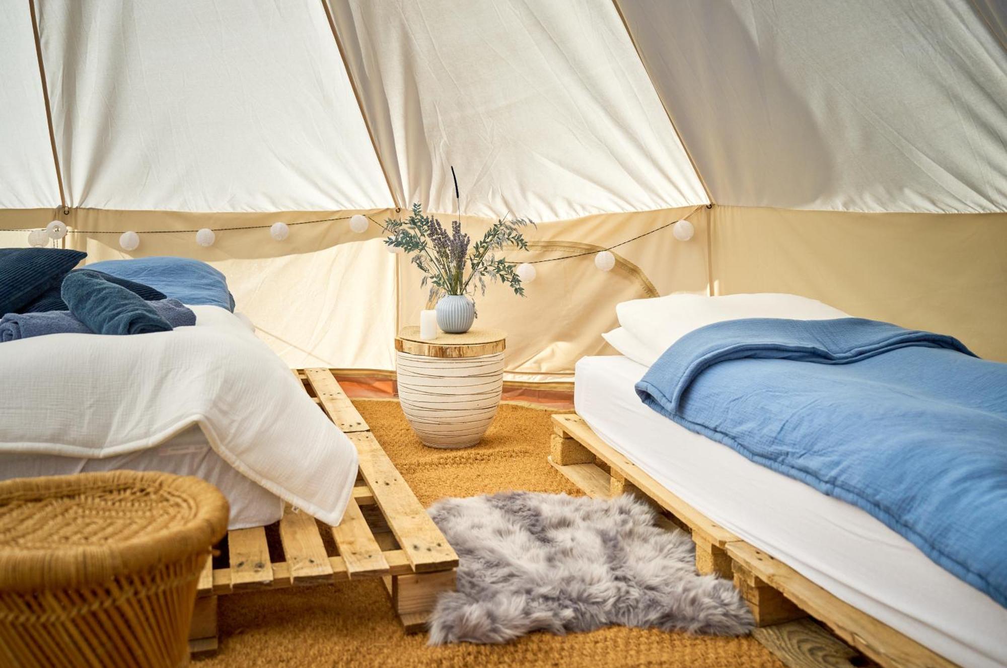 Hesselgaard Glamping Hotel Dalby ภายนอก รูปภาพ