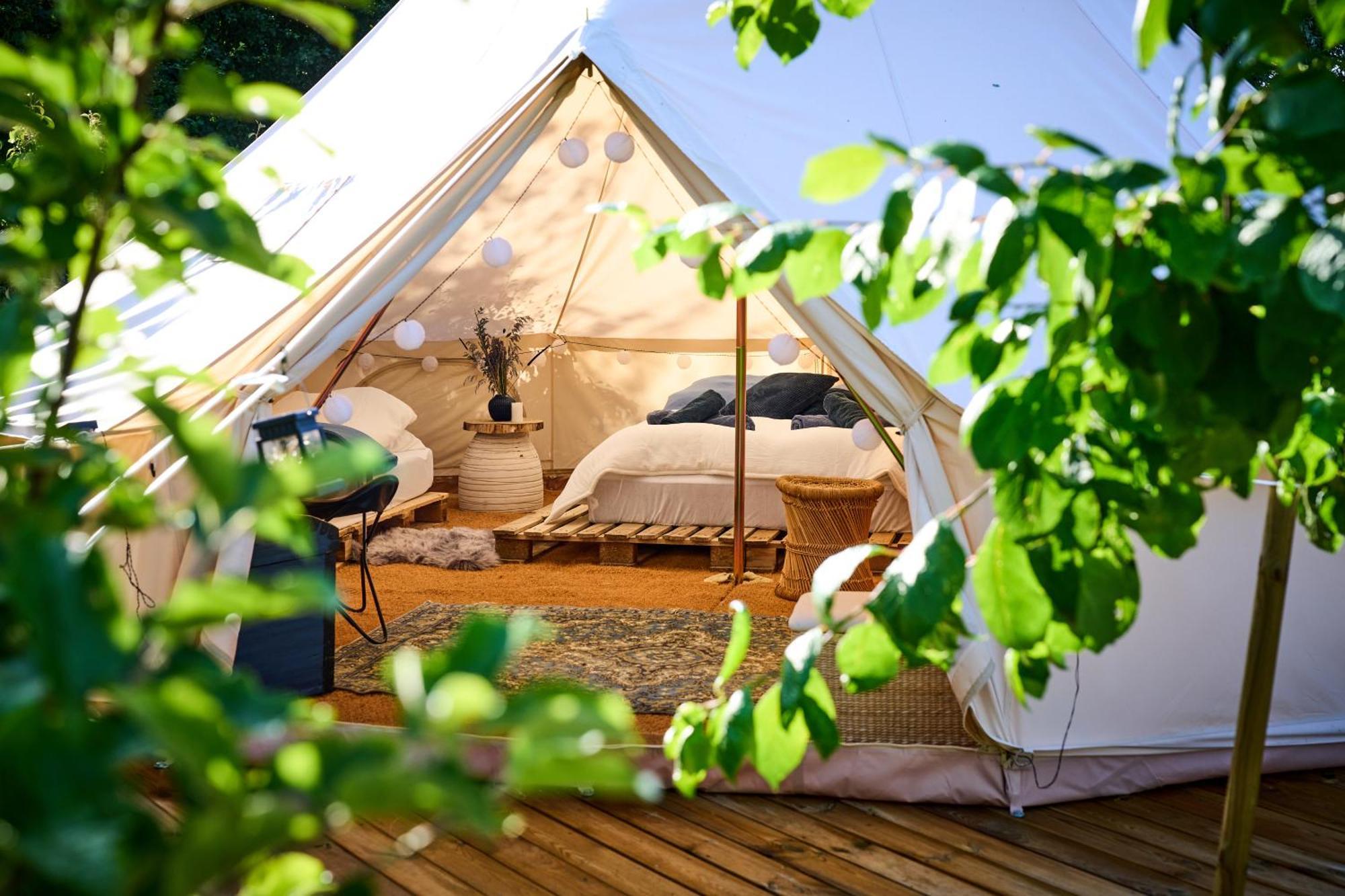 Hesselgaard Glamping Hotel Dalby ภายนอก รูปภาพ
