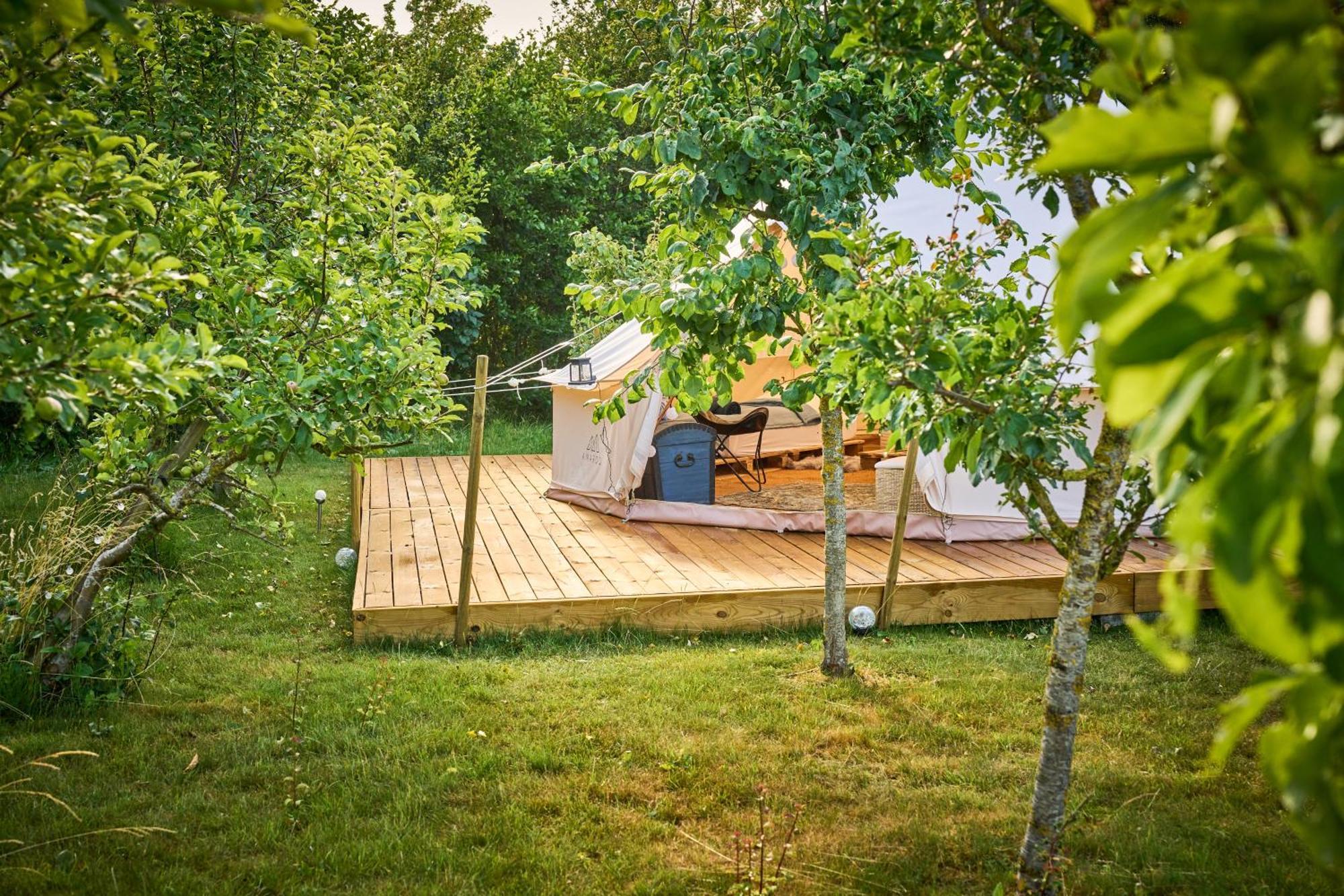 Hesselgaard Glamping Hotel Dalby ภายนอก รูปภาพ