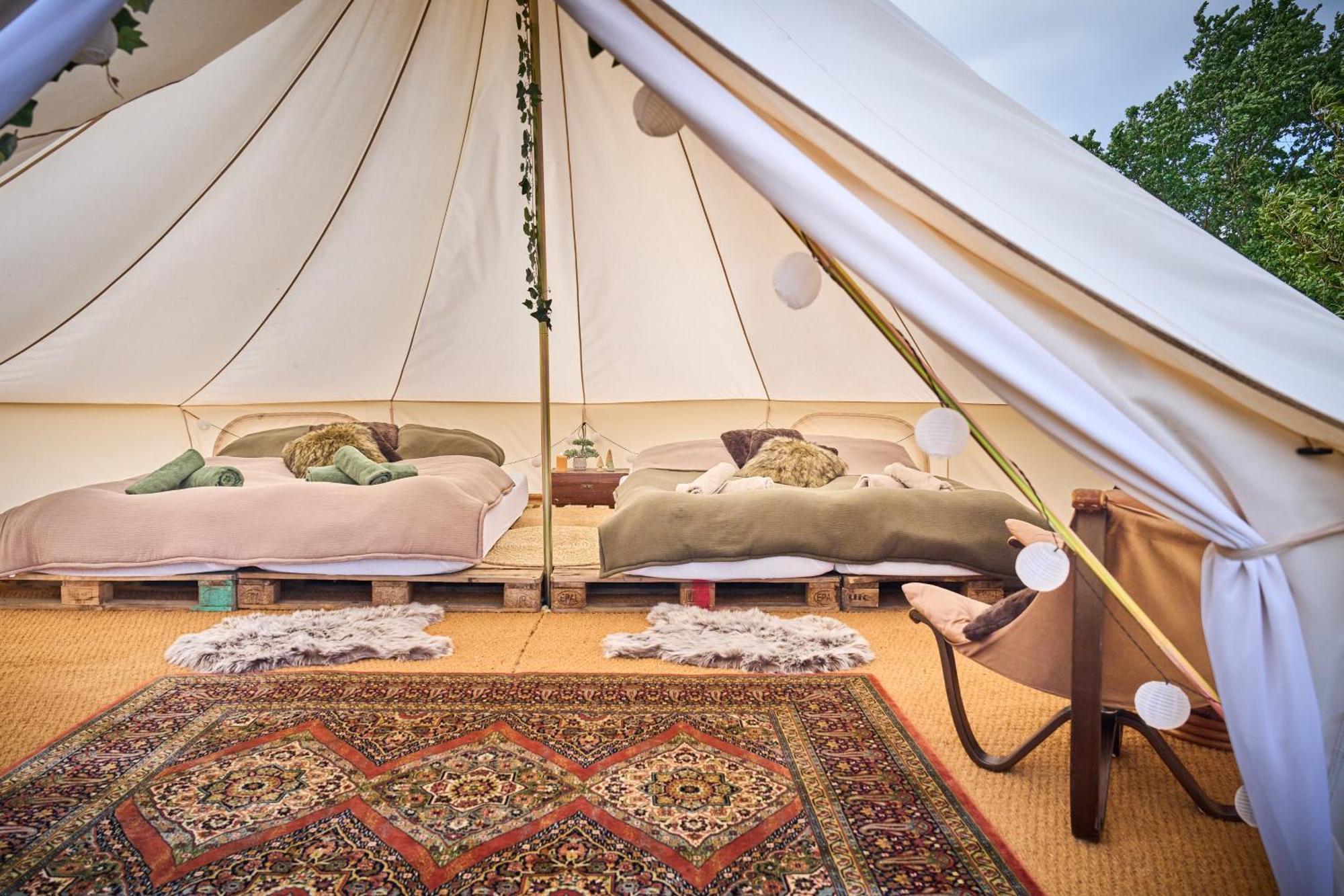 Hesselgaard Glamping Hotel Dalby ภายนอก รูปภาพ